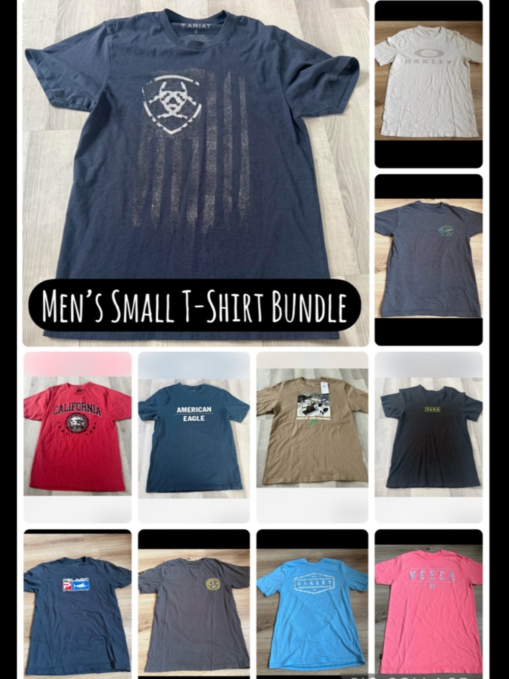 Men’s Size Small T-Shirt Bundle